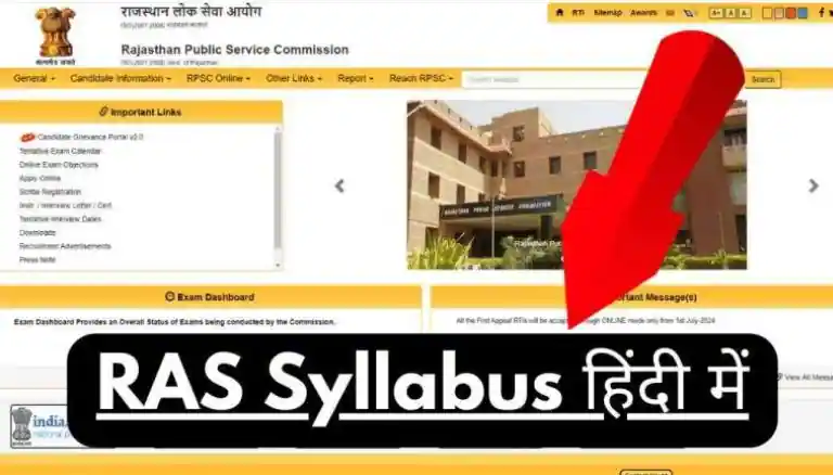 RAS Syllabus