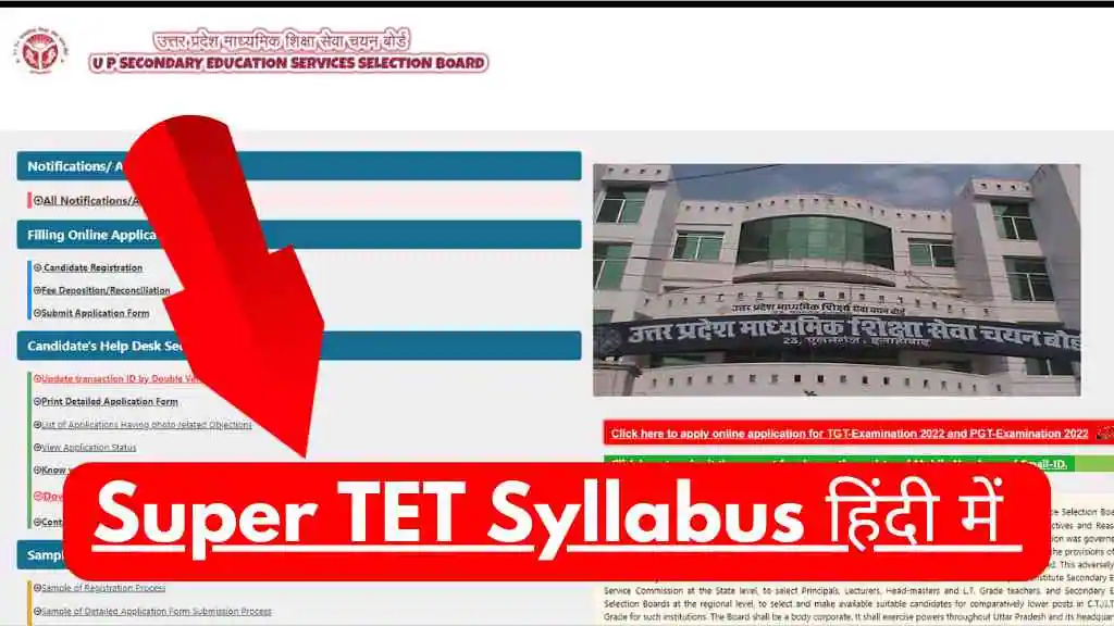 Super TET Syllabus