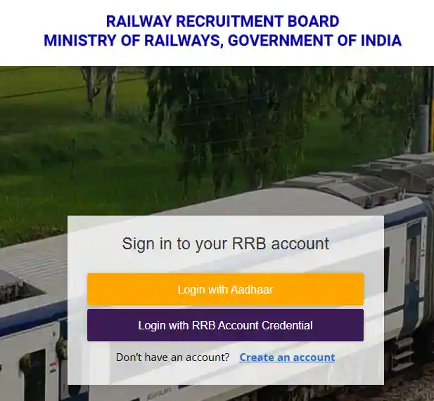 RRB Technician Vacancy
